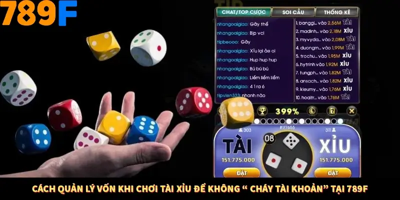 Cách Quản Lý Vốn Khi Chơi Tài Xỉu Để Không “ Cháy Tài Khoản” Tại 789F